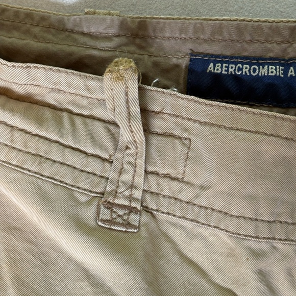 VINTAGE ABERCROMBIE & FITCH MEN'S PARATROOPS SHORTS - Size Medium (32 waist) - Picture 9 of 12